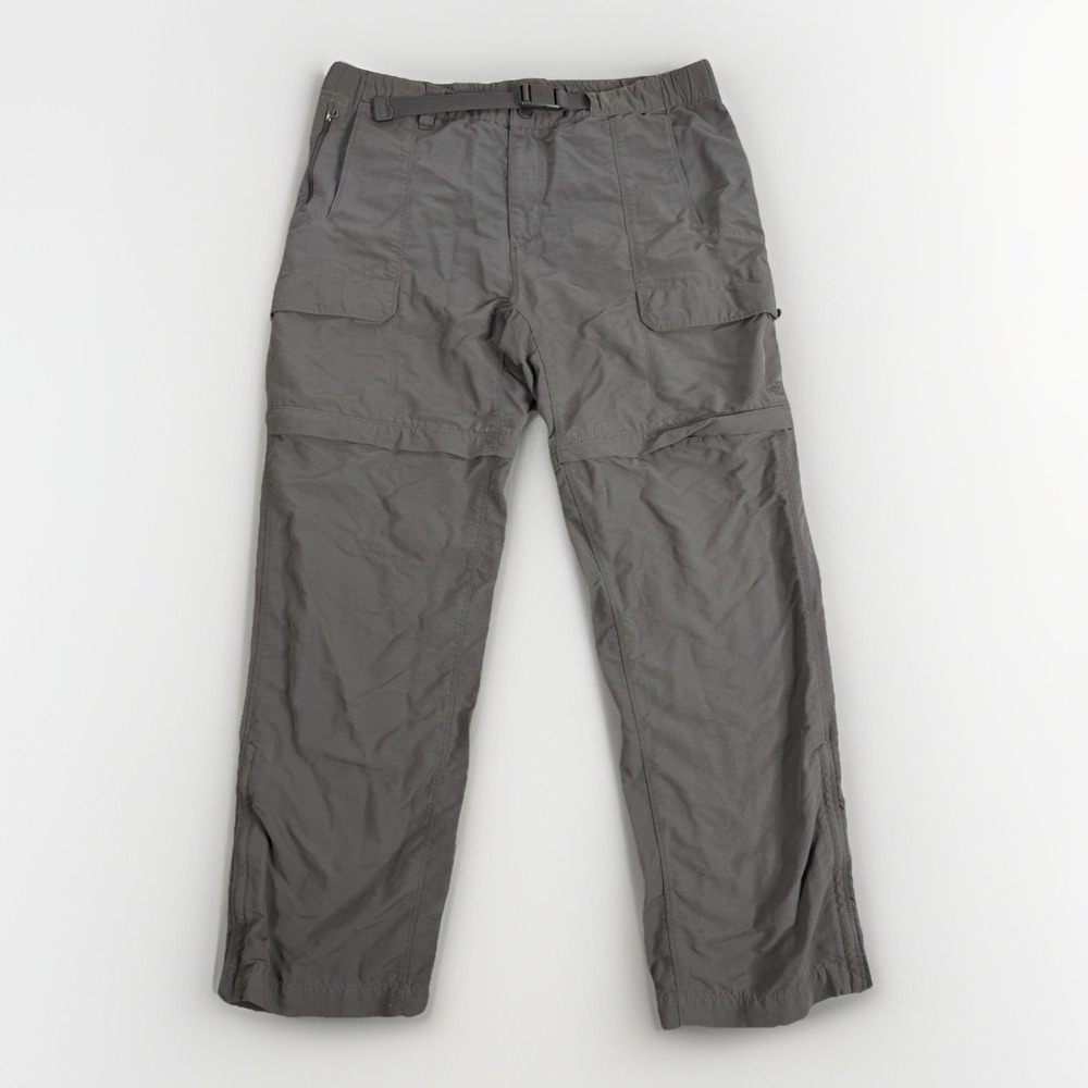The North Face Men's Large Gray Paramount Peak II Convertible Pants Shorts